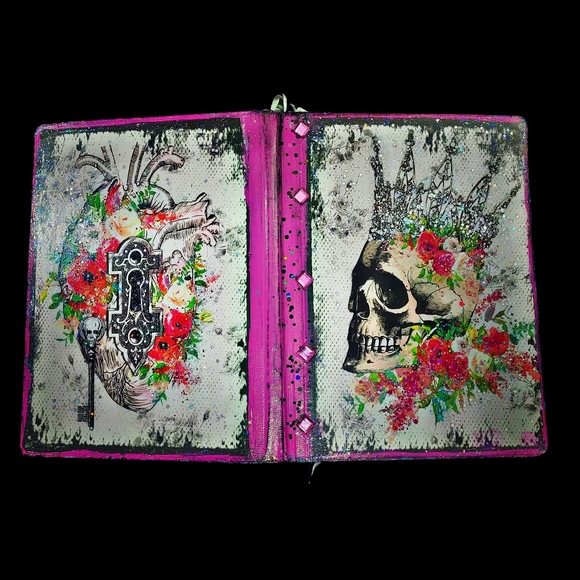 Fallen Queen Anatomy & Wild Roses Art Journal Set Composition Style Lined - Picture 6 of 8